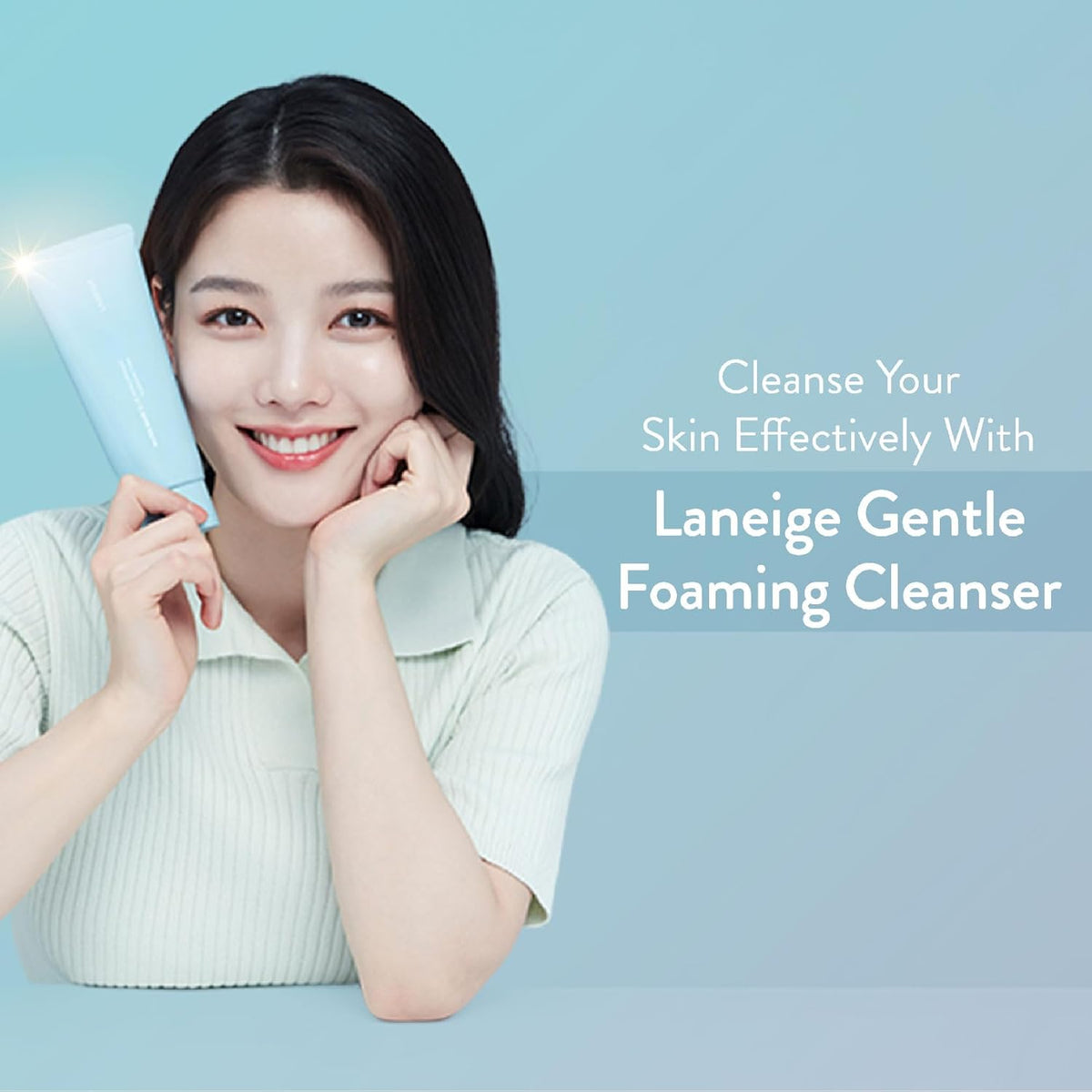 Laneige Water Bank Blue Hyaluronic Cleansing Foam 150g