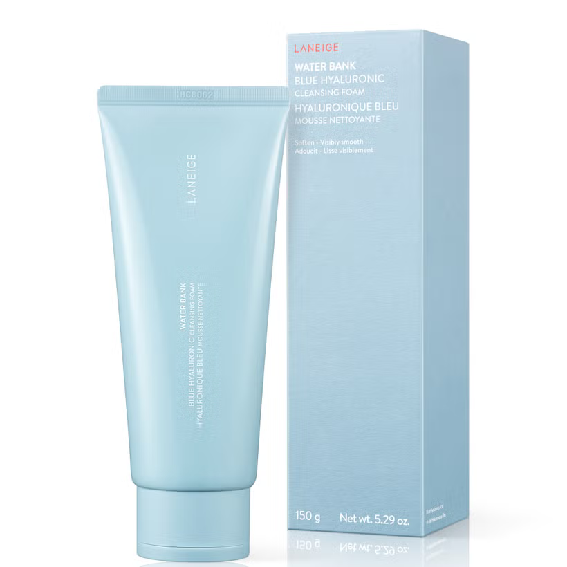 Laneige Water Bank Blue Hyaluronic Cleansing Foam 150g