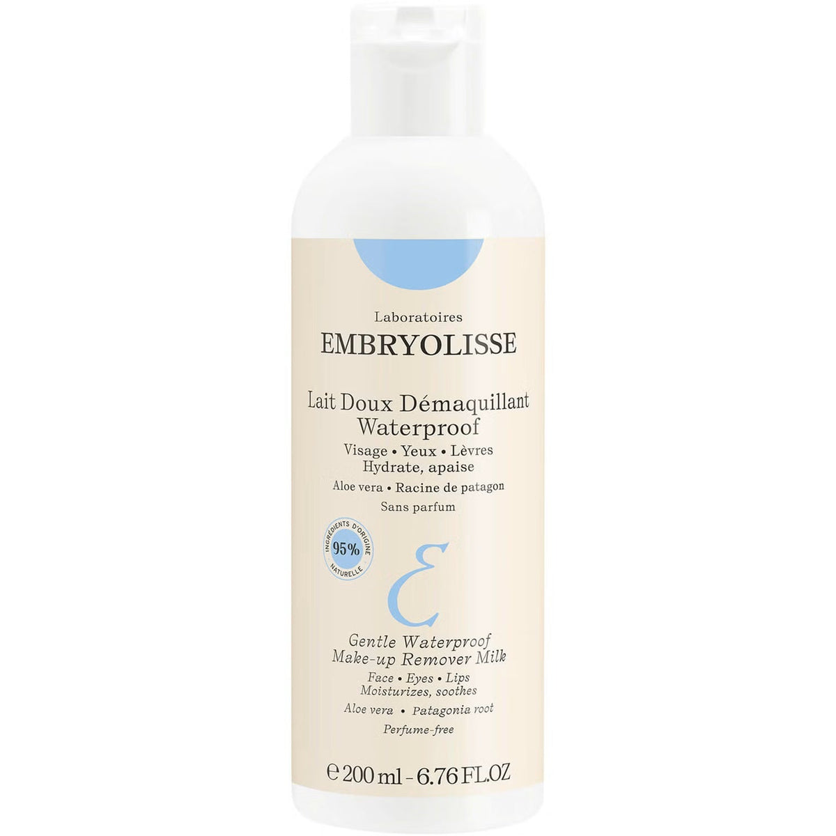 Embryolisse Gentle Waterproof Makeup Remover Milk 200ml