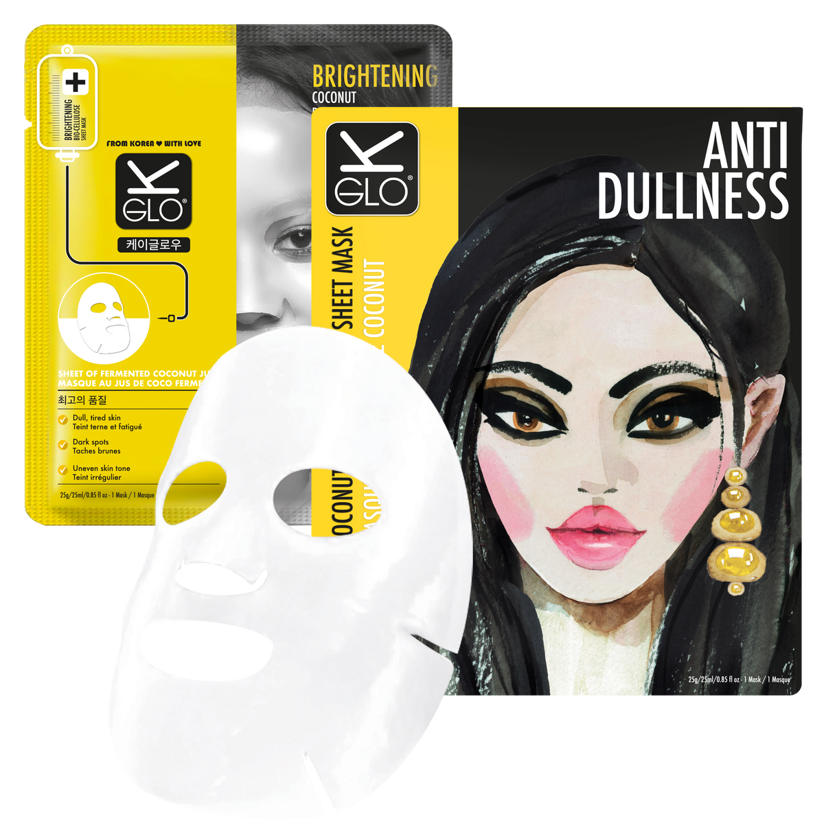 K-GLO Anti-Dullness Bio-Cellulose Sheet Mask