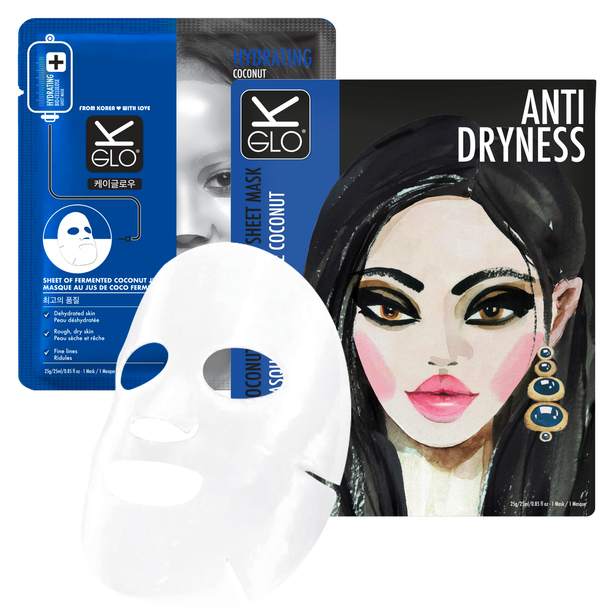 K-GLO Anti-Dryness Bio-Cellulose Sheet Mask