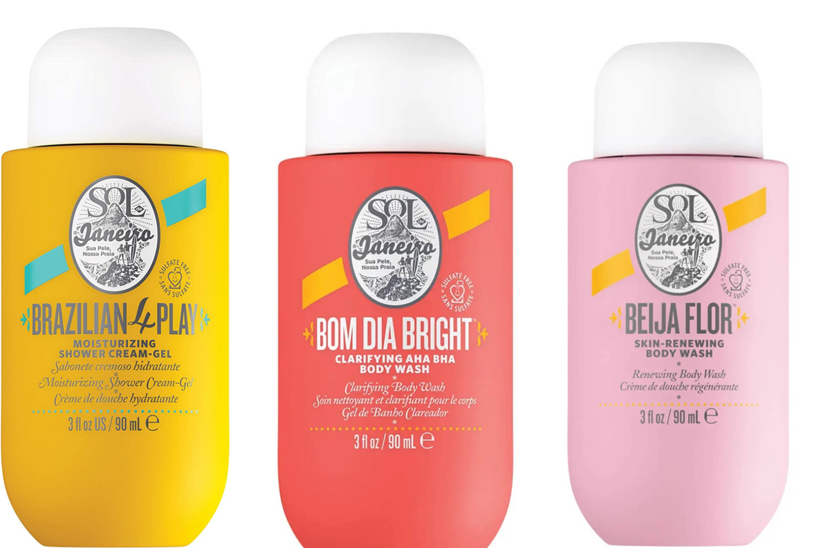Sol de Janeiro Travel-Size Body Wash Trio 3 x 90ml